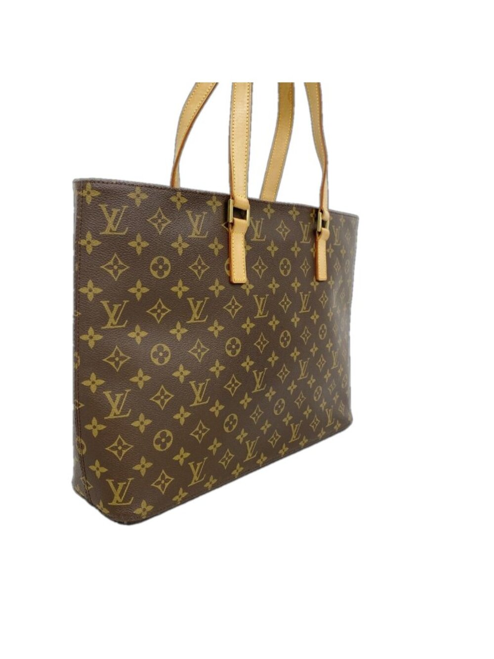 ★SOLD★ Louis Vuitton Tote Monogram Luco Brown - Picture 2 of 10